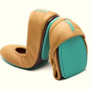 Tieks by Gavrieli Size 8 Camel Ballet Flat